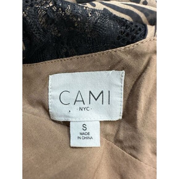 Cami Nyc Marley Maxi Dress lace silk in Jungle Small - Picture 13 of 15